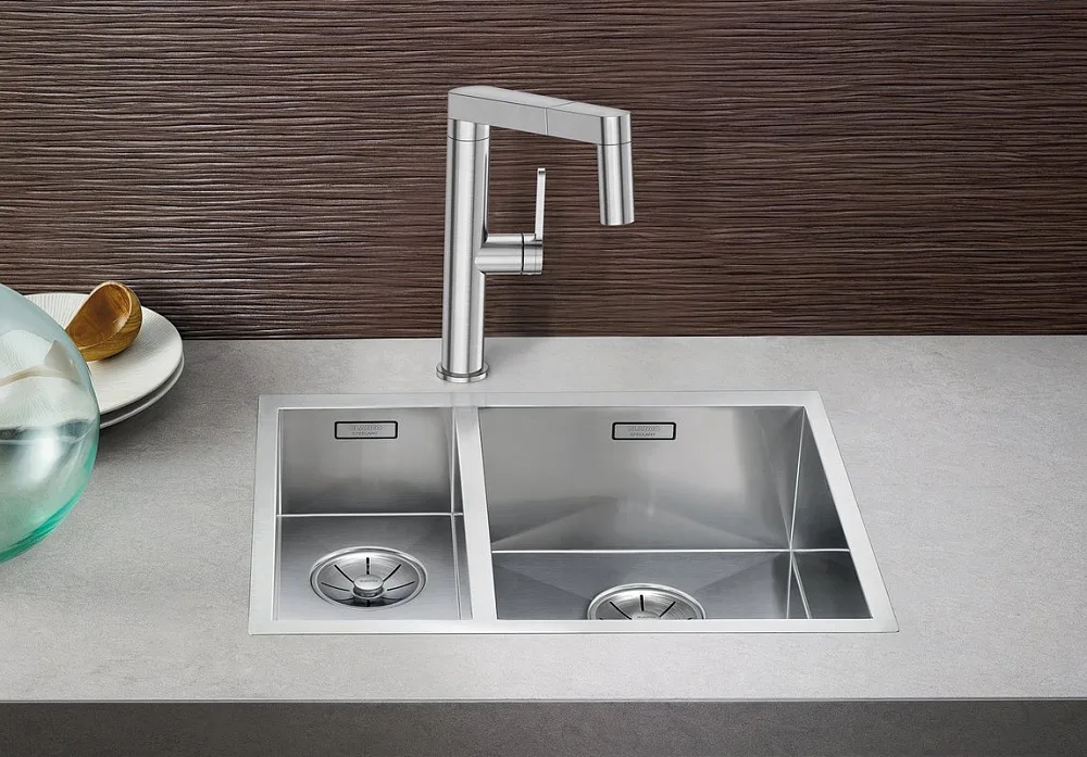 Мойка кухонная Blanco Zerox 340/180-IF R Sancos — официальный сайт