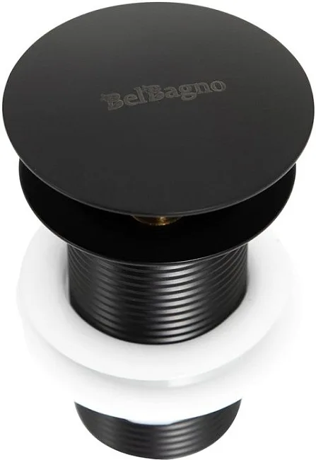 Донный клапан для раковины BelBagno BB-SC-NERO Sancos — Оригинал