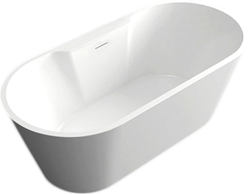 Акриловая ванна Abber 160x80 см, AB9299-1.6