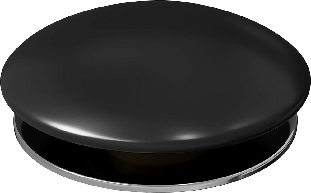 Донный клапан для раковины AQUAme AQM7002-0MB черный матовый