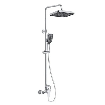 Душевая стойка BelBagno Due DOCM-CRM, хром