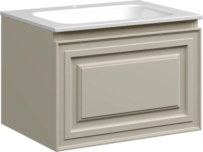 Тумба под раковину Sancos Very 60 подвесная Beige soft (капучино), VR60CE Sancos — Оригинал