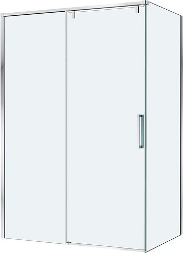 Душевой уголок BelBagno Soft Close-1 AH-1-140/90-C-Cr профиль хром