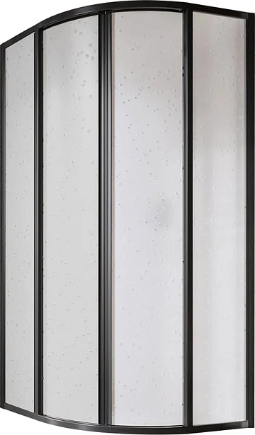 Душевой уголок Ravak Supernova SKCP4-80 195 Pearl, профиль черный
