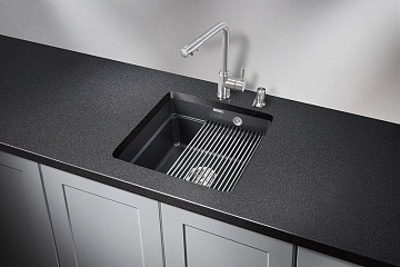 Мойка кухонная Granula Kitchen Space 4501U, шварц