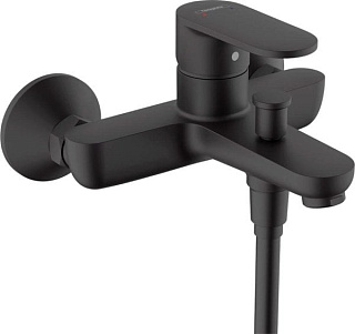 Смеситель для ванны с душем Hansgrohe Vernis Blend 71440670, черный