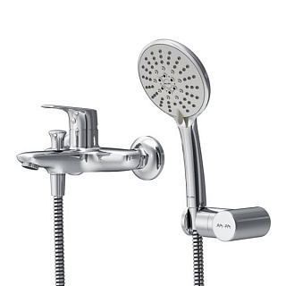 Смеситель для ванны с душем AM.PM Joy F85E15000