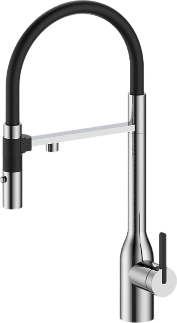Смеситель для кухни Paulmark Magneto One Ma213188-BS брашированная сталь