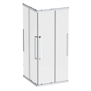 Душевой уголок AM.PM Func W84G-403-9090-MT 90х90 см, профиль хром матовый