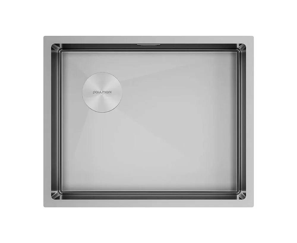 Мойка кухонная Paulmark Next-Skew 54-L UNI, PM885444-L-BS брашированная сталь Sancos — официальный сайт