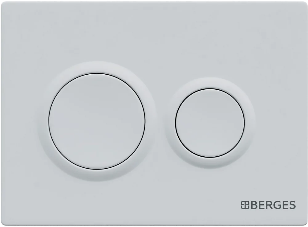 Система инсталляции для унитазов Berges Novum O4, с кнопкой смыва, белая soft touch Sancos — официальный сайт