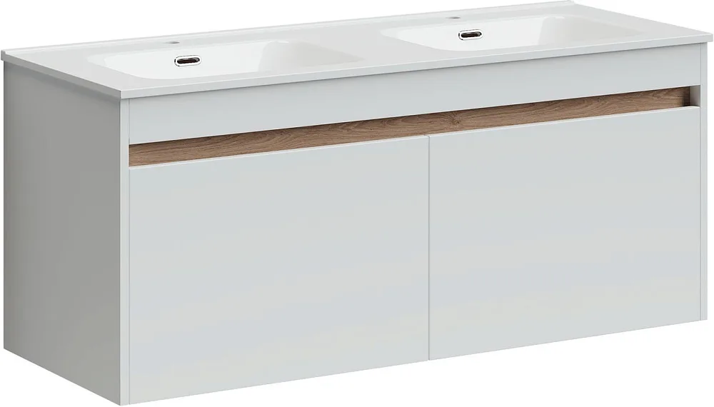 Тумба под раковину Sancos Smart 120 подвесная белый, SM120-2W Sancos — официальный сайт