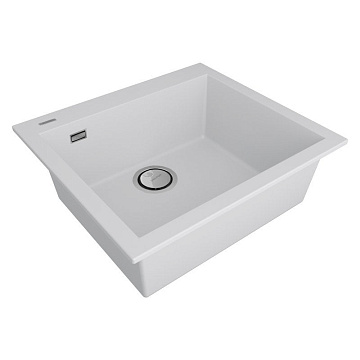 Мойка кухонная Paulmark Decoration 41 PM935650-WH white