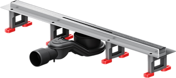 Душевой трап (лоток) AM.PM MasterFlow Slim line 60 см, сталь матовая