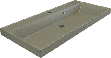 Мебельная раковина Uperwood Classic Quartz 291030028 90 см, матовая бежевая, десерт