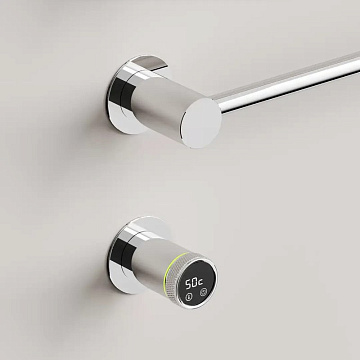 Полотенцесушитель электрический Sancos Linea, хром, SC14001CH