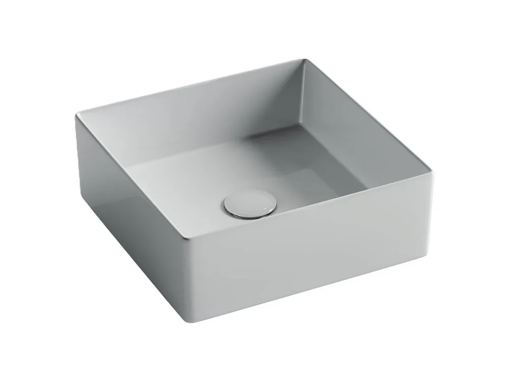 Накладная раковина Ceramicanova Element CN6068 белая глянцевая Sancos — официальный сайт