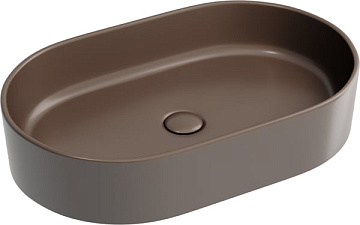 Накладная раковина Ceramicanova Element CN6048MDB темно-коричневая матовая