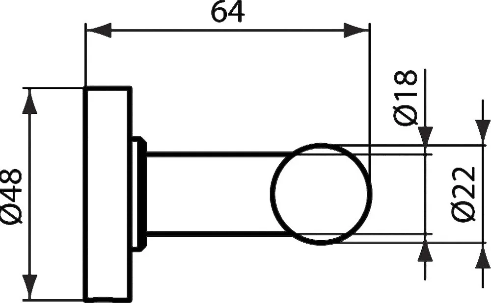 Крючок Ideal Standard IOM A9116AA двойной Sancos — официальный сайт