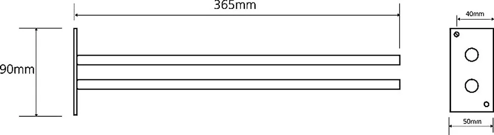 Полотенцедержатель Bemeta Omega 104704142 Sancos — официальный сайт