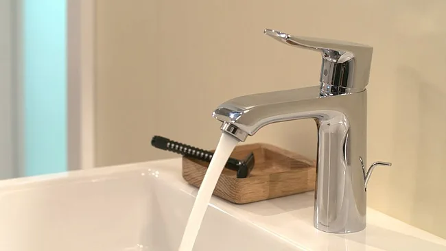 Смеситель для раковины Hansgrohe Metris 31080000 Sancos — Оригинал