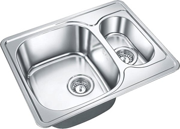 Мойка кухонная Emar Steel 5948