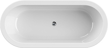 Акриловая ванна Cezares Slim 180x80 см, SLIM CENTRAL-180-80-60-W37-SET