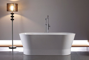 Акриловая ванна BelBagno 165x70 см, BB406-1650-730