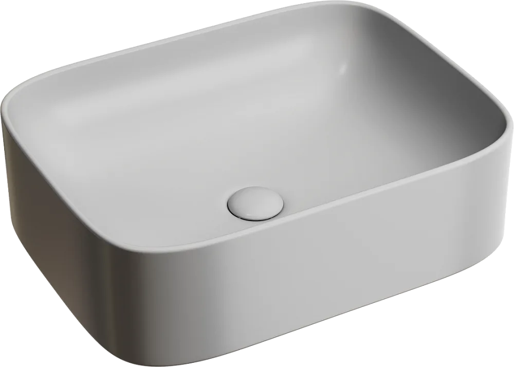 Накладная раковина Ceramicanova Element CN6052MSG серая матовая Sancos — официальный сайт
