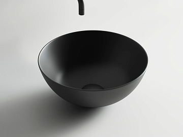 Накладная раковина Ceramicanova Element CN6004 черный матовый