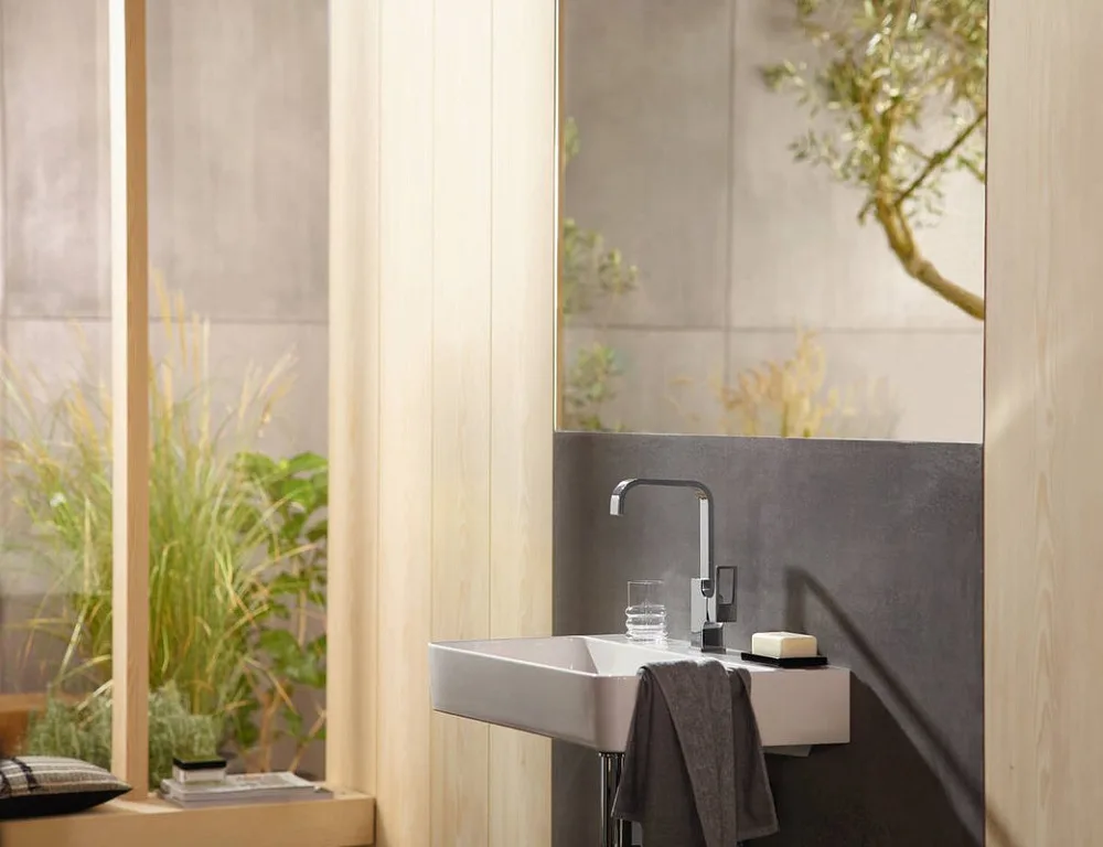 Смеситель для раковины Hansgrohe Metropol 74511000 Sancos — официальный сайт