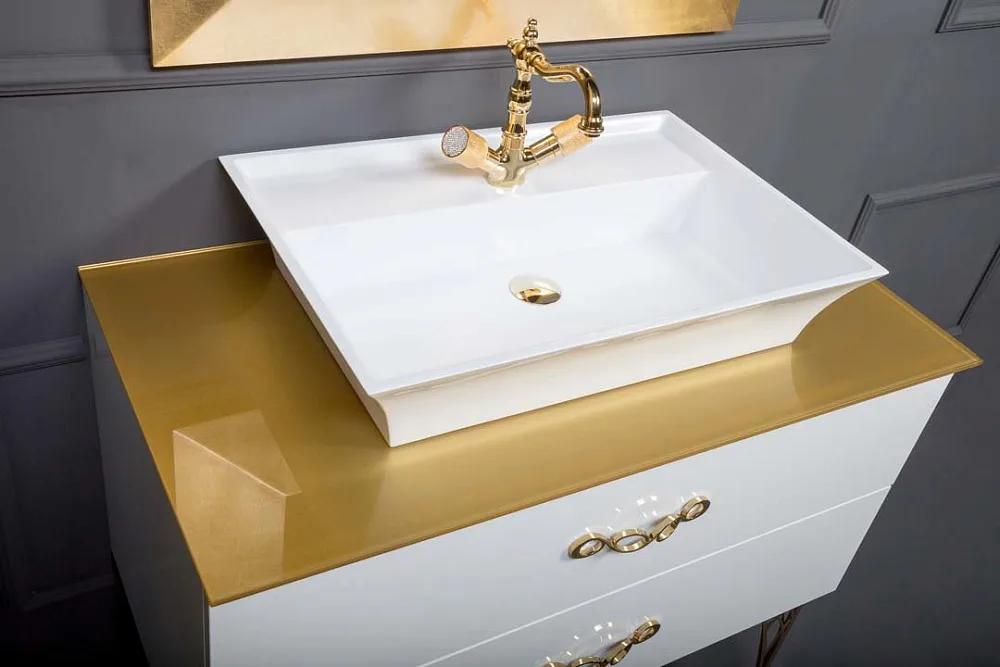 Накладная раковина Armadi Art NeoArt NeoArt corian, белая матовая Sancos — официальный сайт