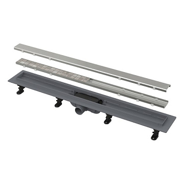 Душевой трап (лоток) AlcaPlast APZ19 APZ19-950, с решеткой и опорами