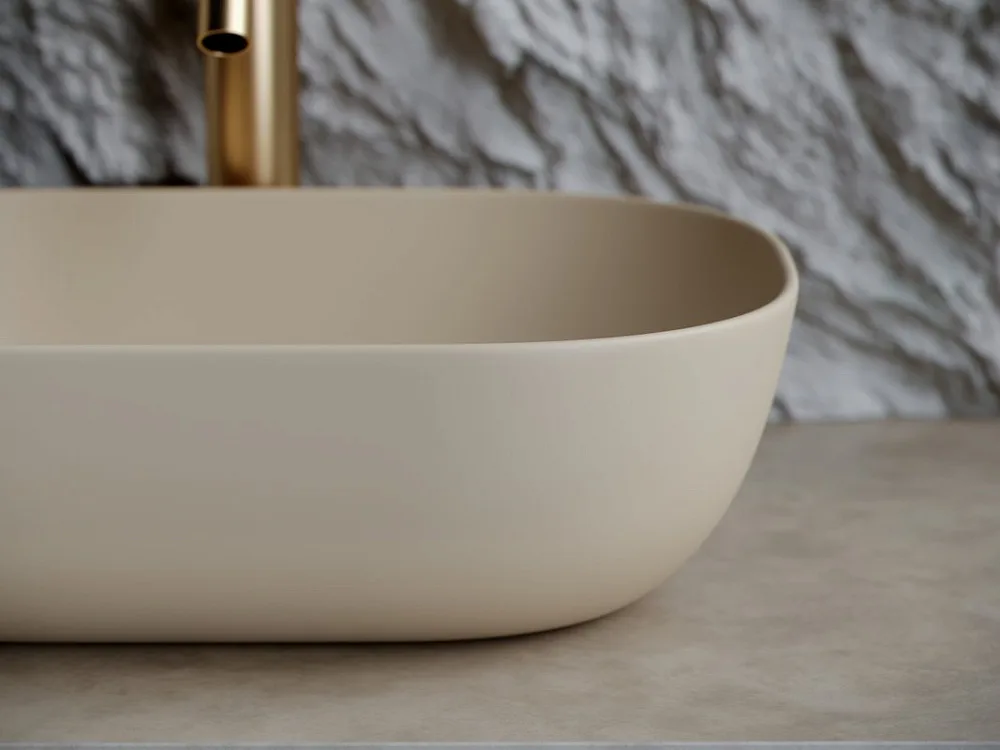 Накладная раковина Ceramicanova Element CN6009MC капучино матовый Sancos — официальный сайт