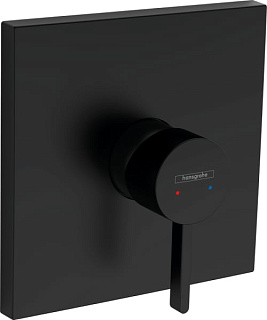 Встраиваемый смеситель Hansgrohe Finoris 76615670, матовый черный