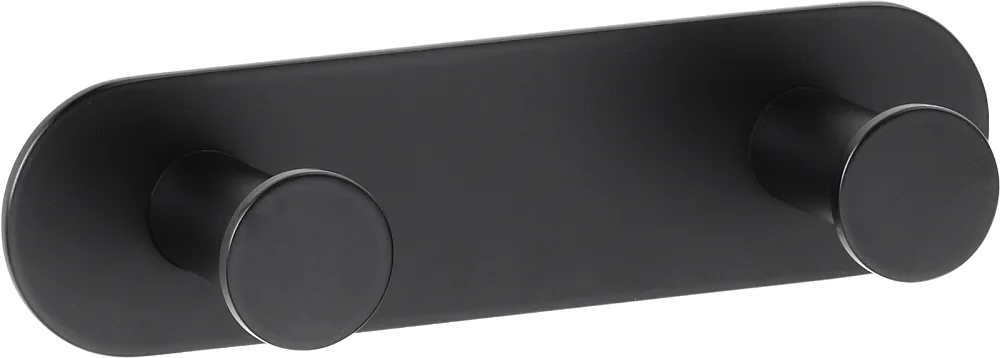 Крючок Bemeta Easy 163106370 двойной, черный матовый Sancos — официальный сайт