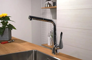 Смеситель для кухни Hansgrohe Metris 14821000