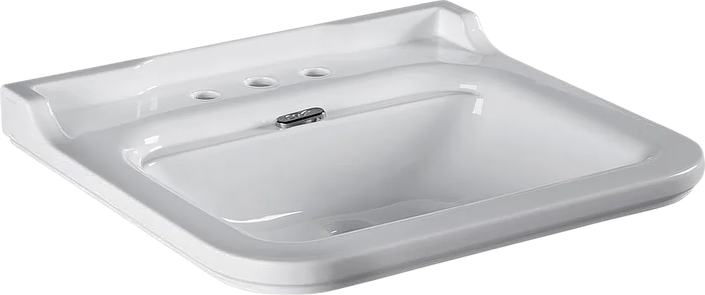 Раковина Kerasan Waldorf 4141 с 3 отверстиями Sancos — официальный сайт