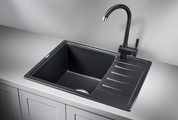 Мойка кухонная Granula Standart 5803, черный