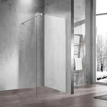 Душевая перегородка Vincea Walk-in VSW-1H700CL 70 см, профиль хром, стекло прозрачное