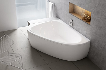 Акриловая ванна Ravak LoveStory II 195x140 см, левая, C751000000
