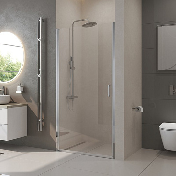Душевая дверь в нишу BelBagno Uno B-1-65-C-Cr стекло прозрачное