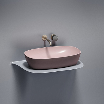 Накладная раковина Ceramicanova Element CN6049MP розовая матовая