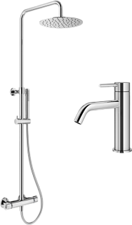 Комплект для ванной Plumberia Selection Ixo KITXO6302CR53 хром