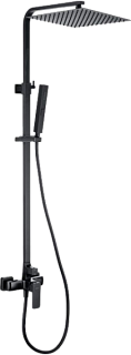 Душевая стойка Allen Brau Infinity 5.21012-31, чёрный матовый