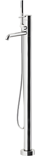 Напольный смеситель для ванны с душем Gattoni Circle Two 9108/91C0, хром