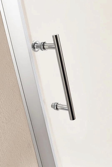 Душевой уголок Cezares Eco O-RH-2 120x90, профиль хром, стекло прозрачное