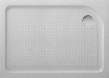 Поддон для душа BelBagno Tray 100х80 R с сифоном