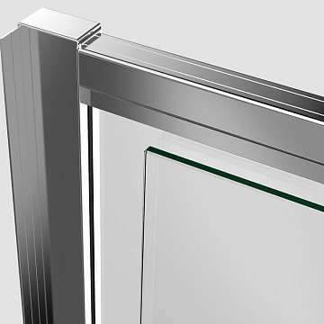 Душевая дверь в нишу Vincea Intra VDP-1I8090CL 80/90 см, стекло прозрачное, хром
