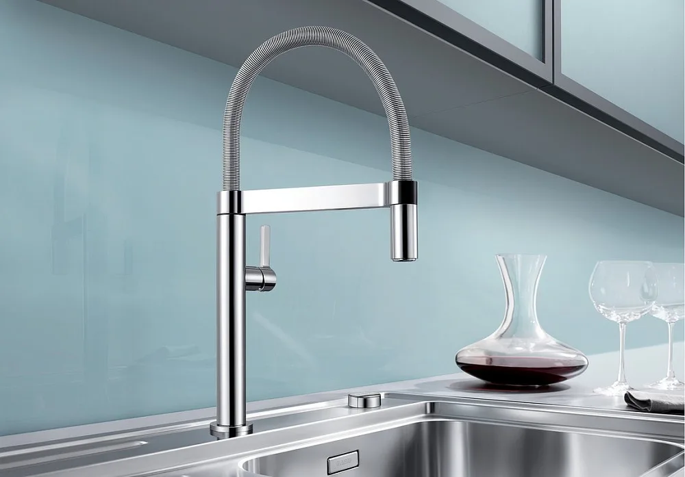 Смеситель для кухни Blanco Culina-S Mini Culina-S Mini 519844 с гибким изливом Sancos — официальный сайт